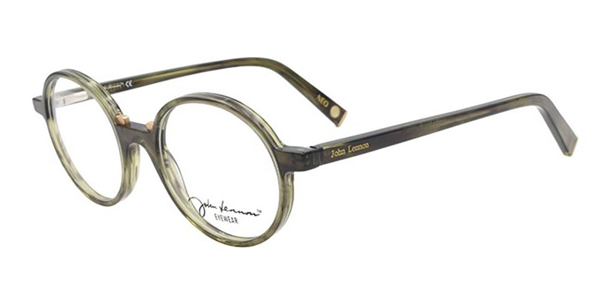 Image of John Lennon JO238 Ge-M 46 Zielone Męskie Okulary Korekcyjne PL