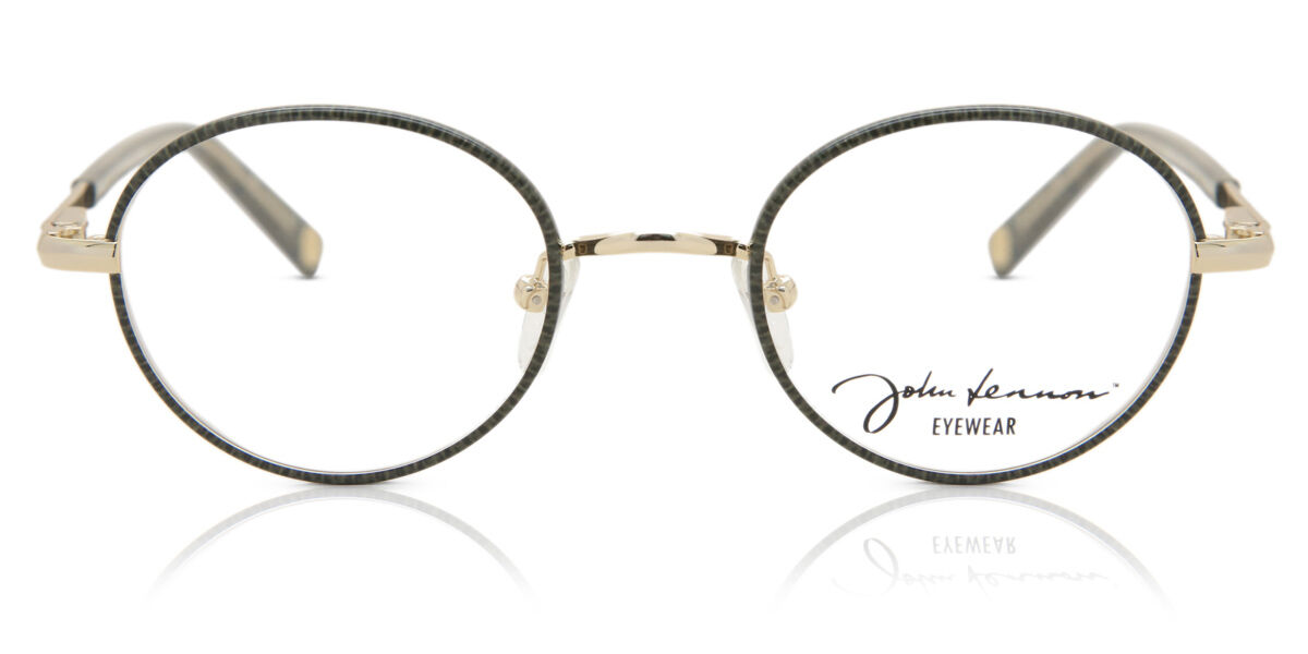 Image of John Lennon JO46 Ky-M Óculos de Grau Pretos Masculino PRT