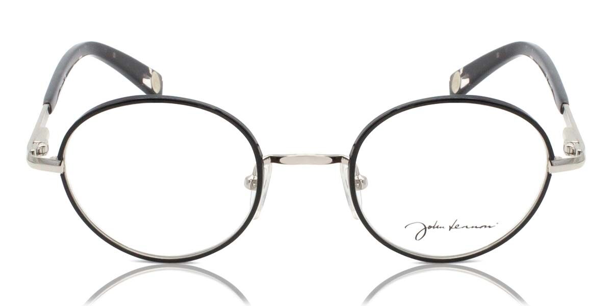 Image of John Lennon JO46 Ni-M Óculos de Grau Pretos Masculino BRLPT