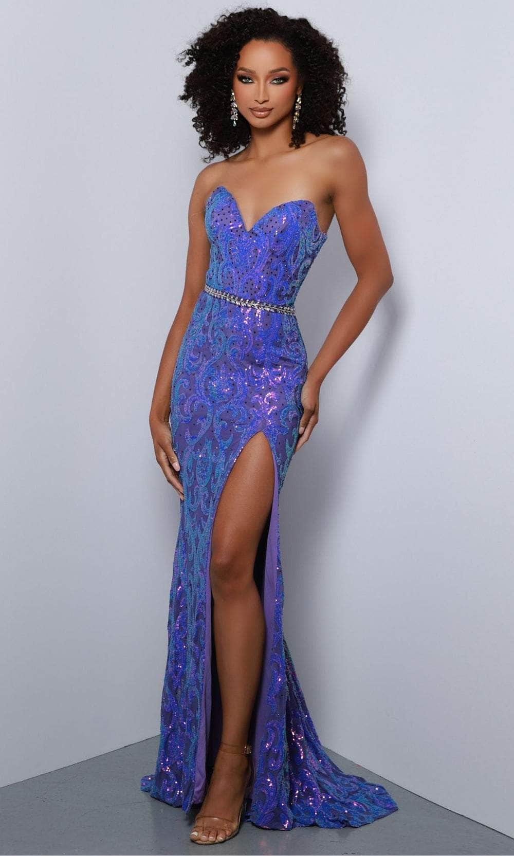 Image of Johnathan Kayne 2892 - Sweetheart Neck Strapless Prom Gown