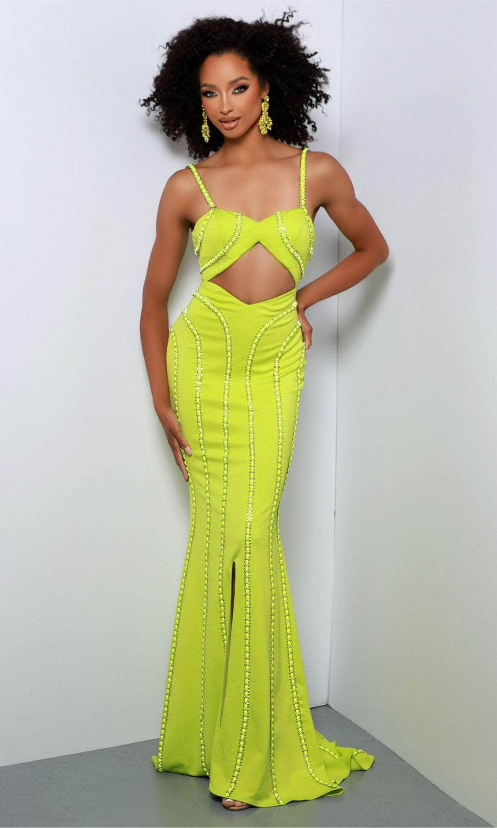 Image of Johnathan Kayne DNP1 - Cutout Mermaid Evening Gown