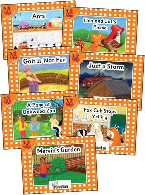 Image of Jolly Phonics Orange Level Readers Complete Set: In Print Letters (American English Edition)