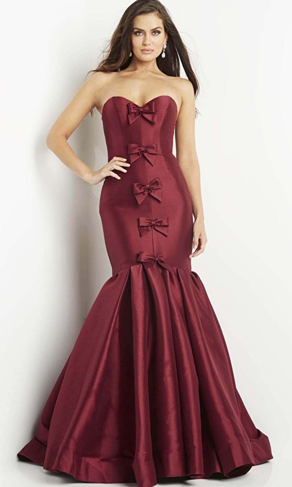 Image of Jovani 09388 - Sweetheart Strapless Evening Gown
