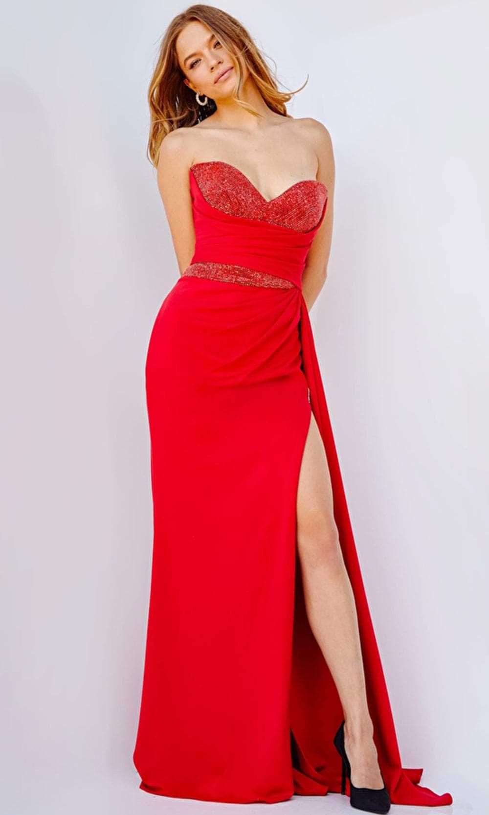 Image of Jovani 24263 - Beaded Sweetheart Prom Gown