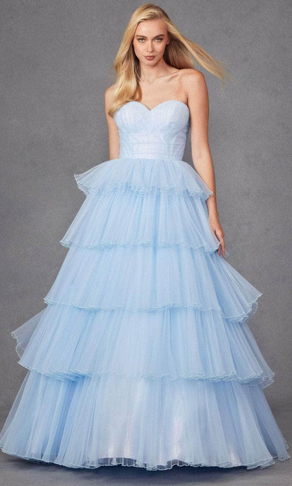 Image of Juliet Dresses JT2452K - Strapless Sweetheart Neck Ballgown