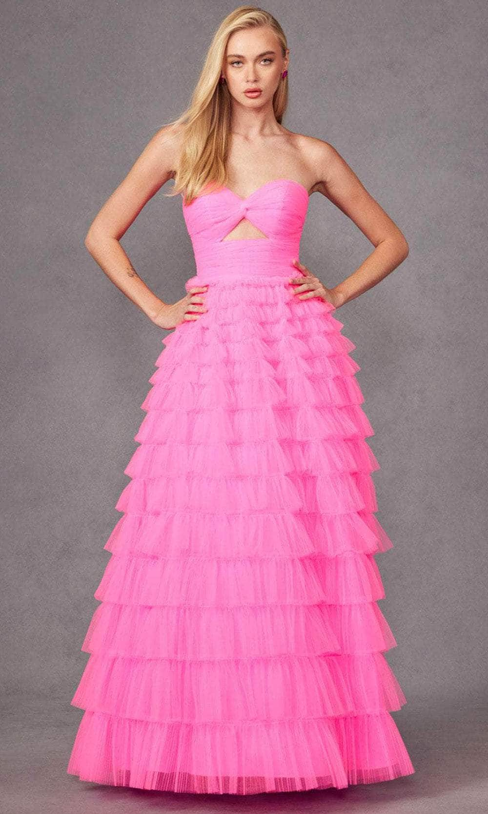 Image of Juliet Dresses JT2456H - Sweetheart Front Keyhole Prom Gown