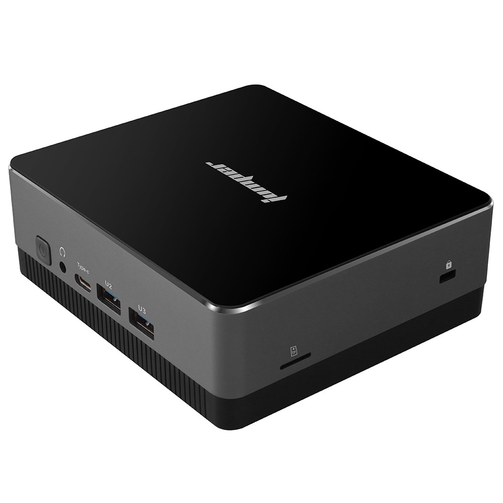 Image of Jumper EZbox i3 Intel i3-5005U Windows 10 8GB 128GB SSD Mini PC Dual Band WiFi Bluetooth USB30-Black