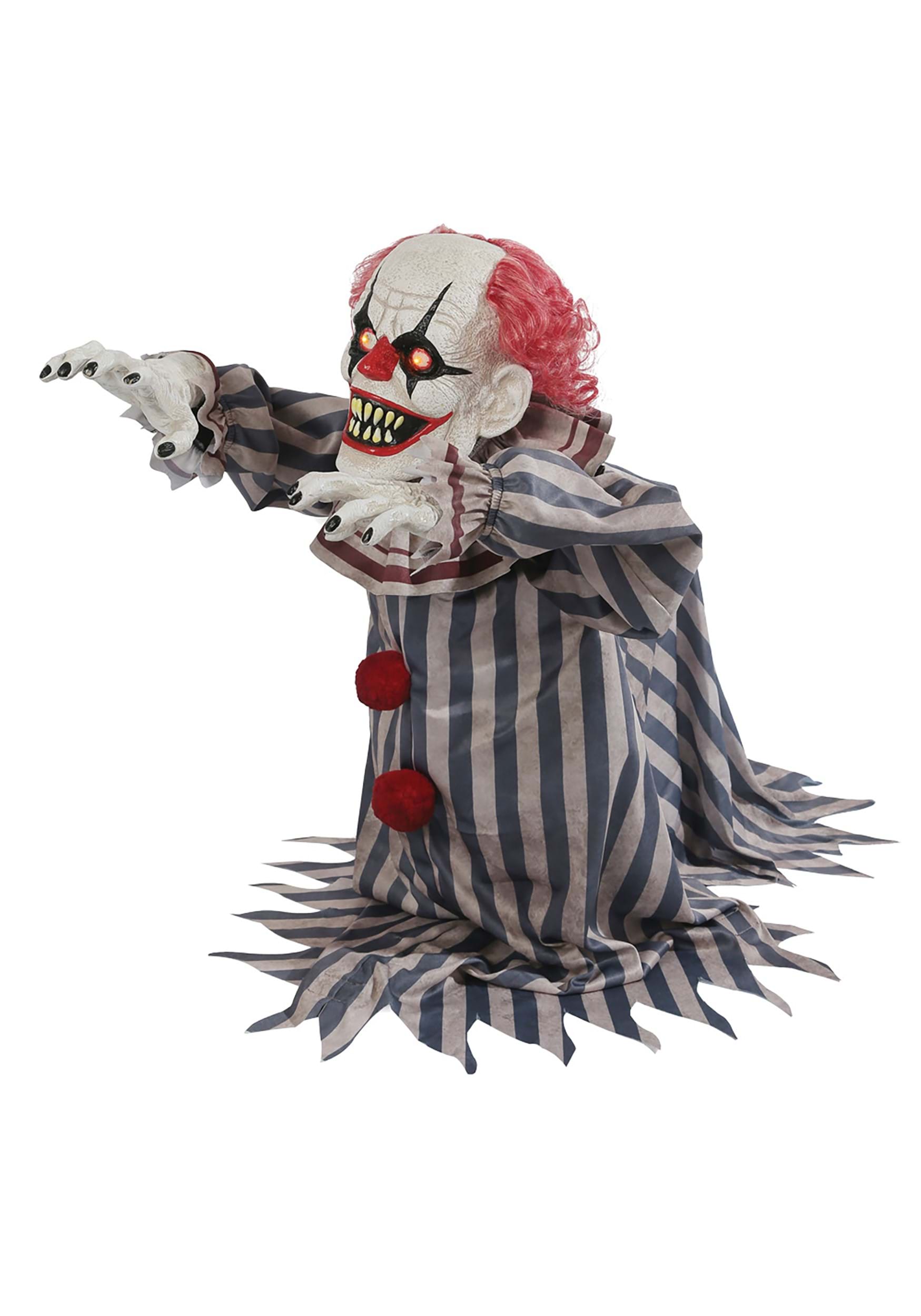 Image of Jumping Evil Clown 18 Inch Prop | Animatronic Decorations ID MOMR124533-ST