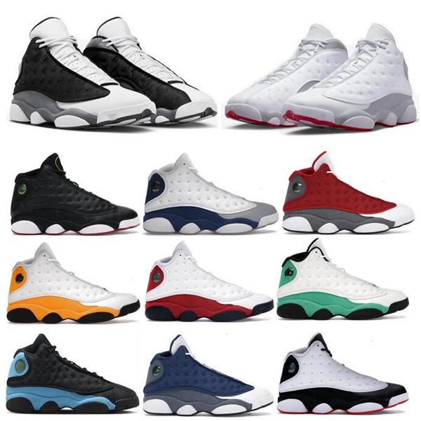 Image of Jumpman 13 Basketball Shoes Jordan13 13s Wolf Grey Flint Playoff University Royal Blue Court Ppurple Del Sol Lucky Green 2023 Men Women Sneakers