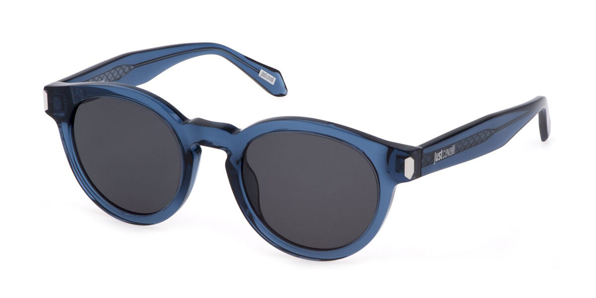 Image of Just Cavalli SJC025 0U11 50 Lunettes De Soleil Femme Bleues FR