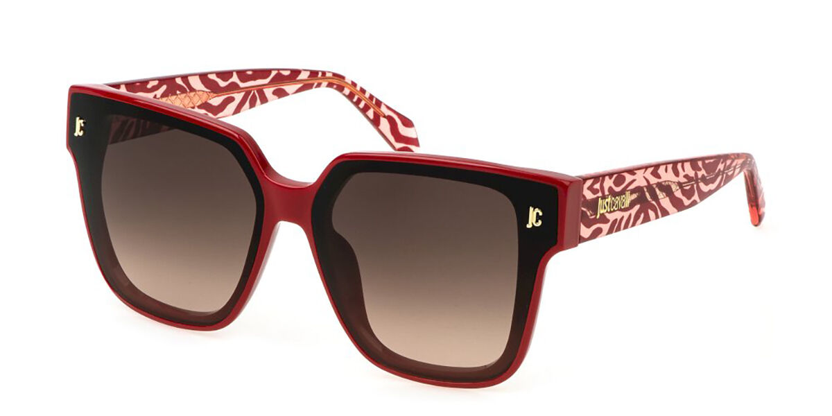 Image of Just Cavalli SJC089V 02GH 65 Lunettes De Soleil Femme Rouges FR