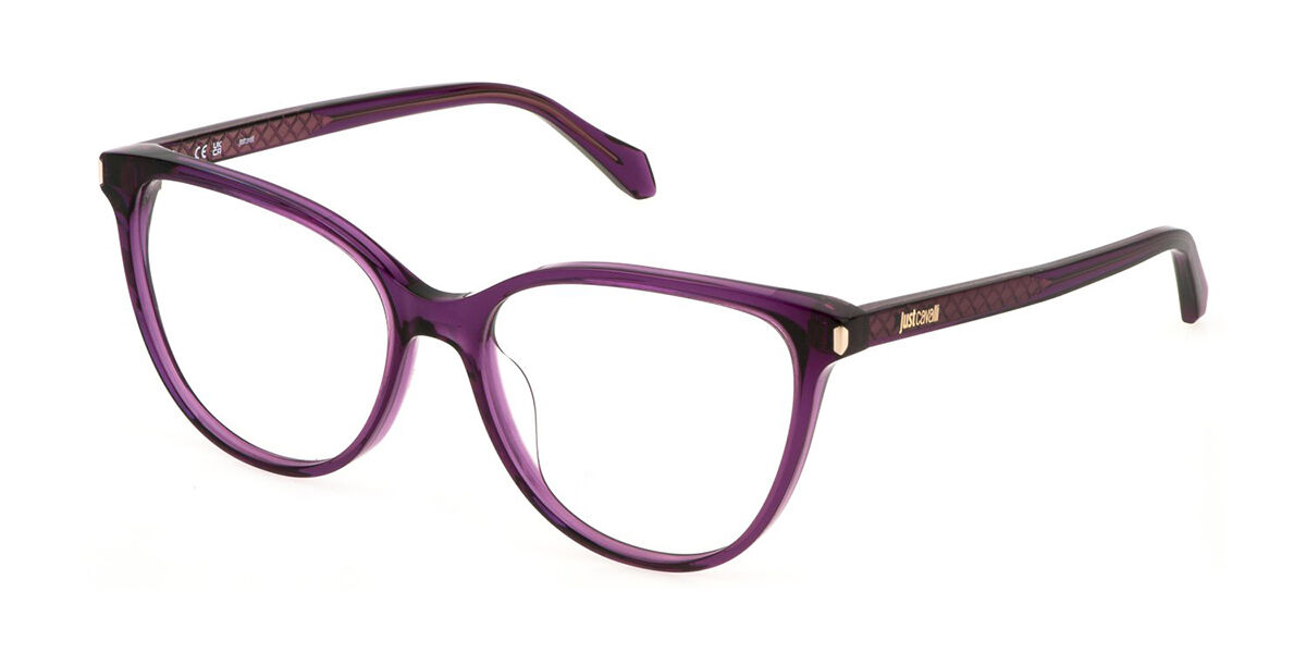 Image of Just Cavalli VJC052 06LA Óculos de Grau Purple Feminino BRLPT