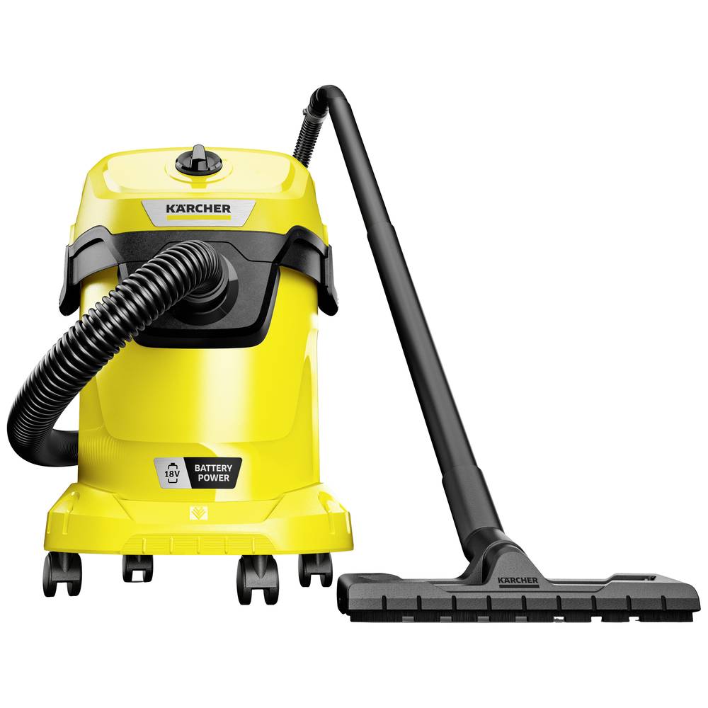 Image of KÃ¤rcher Home & Garden WD 3-18 1628-5500 Wet/dry vacuum cleaner 225 W 17 l Battery not included