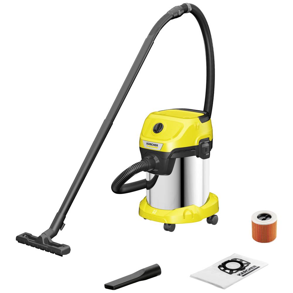 Image of KÃ¤rcher Home & Garden WD 3 S V-17/4/20 1628-1350 Wet/dry vacuum cleaner 1000 W 17 l Blower