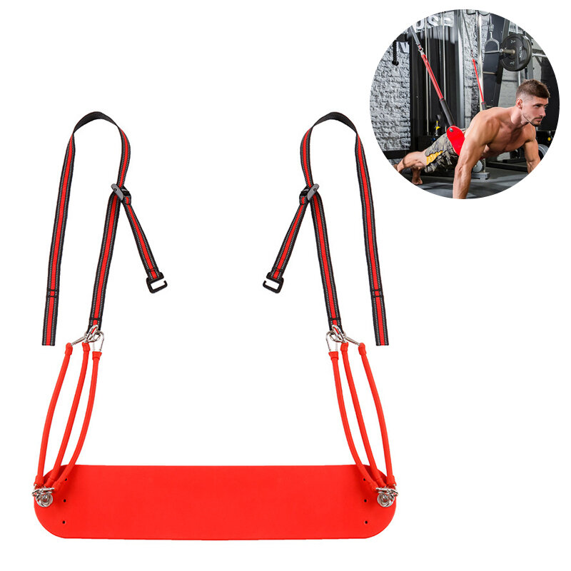 Image of KALOAD Horizontal Pull Up Home Arm Trainer Equipment Exercise Fitness Resistance Band Strengthener Rope Elastic Single B