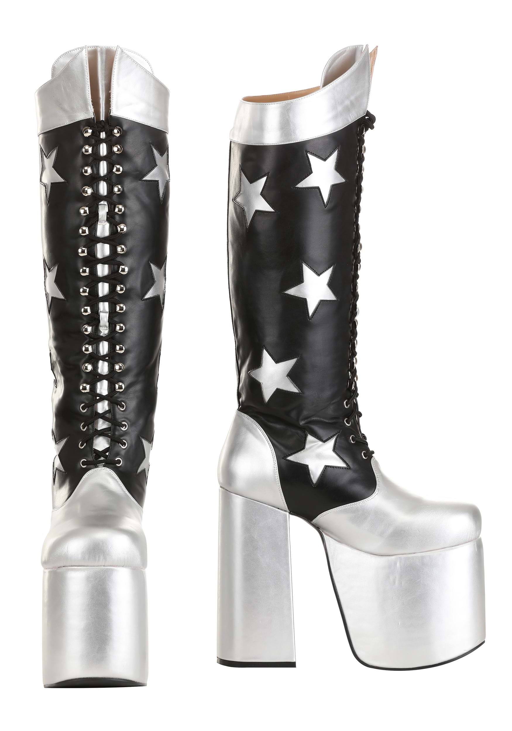 Image of KISS Starchild Boots | Exclusive Costume Boots ID FUN1951AD-13