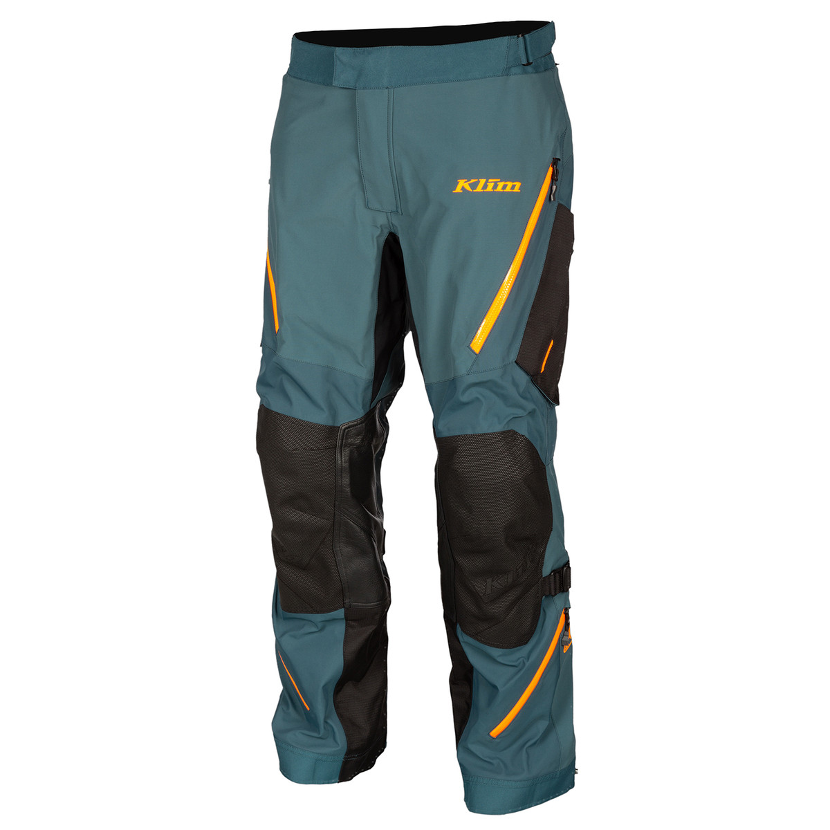 Image of KLIM Badlands Pro Pant Kurz Petrol Strike Orange Hose Größe 34