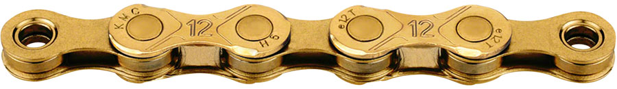 Image of KMC e12 Chain - 12-Speed 136 Links Ti Gold