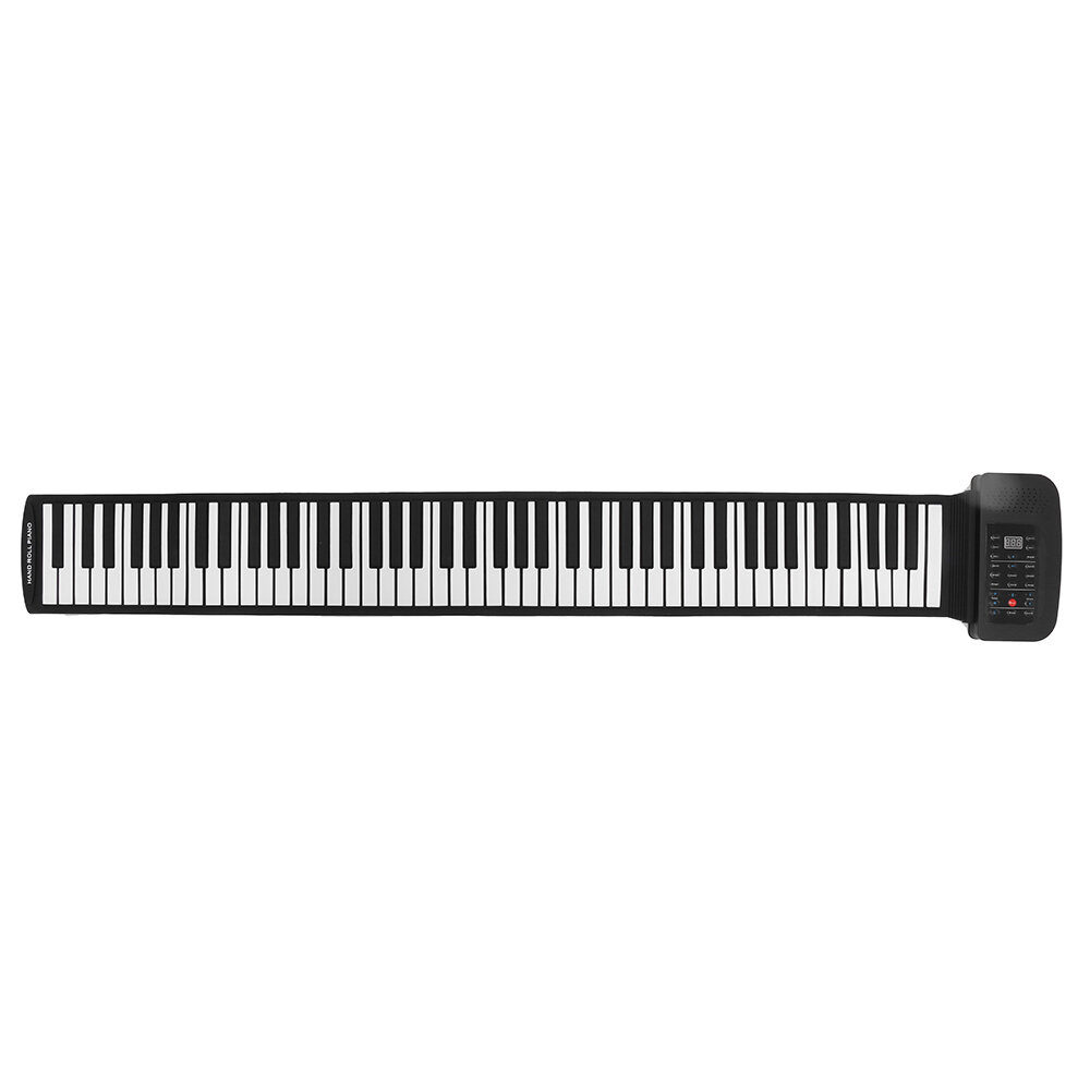Image of KONIX PA88M Foldable Portable 88 Key Electronic Keyboard Roll Up Piano