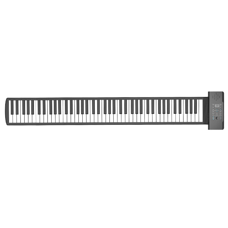 Image of KONIX PD88 Foldable Portable 88 Key Electronic Keyboard Roll Up Piano