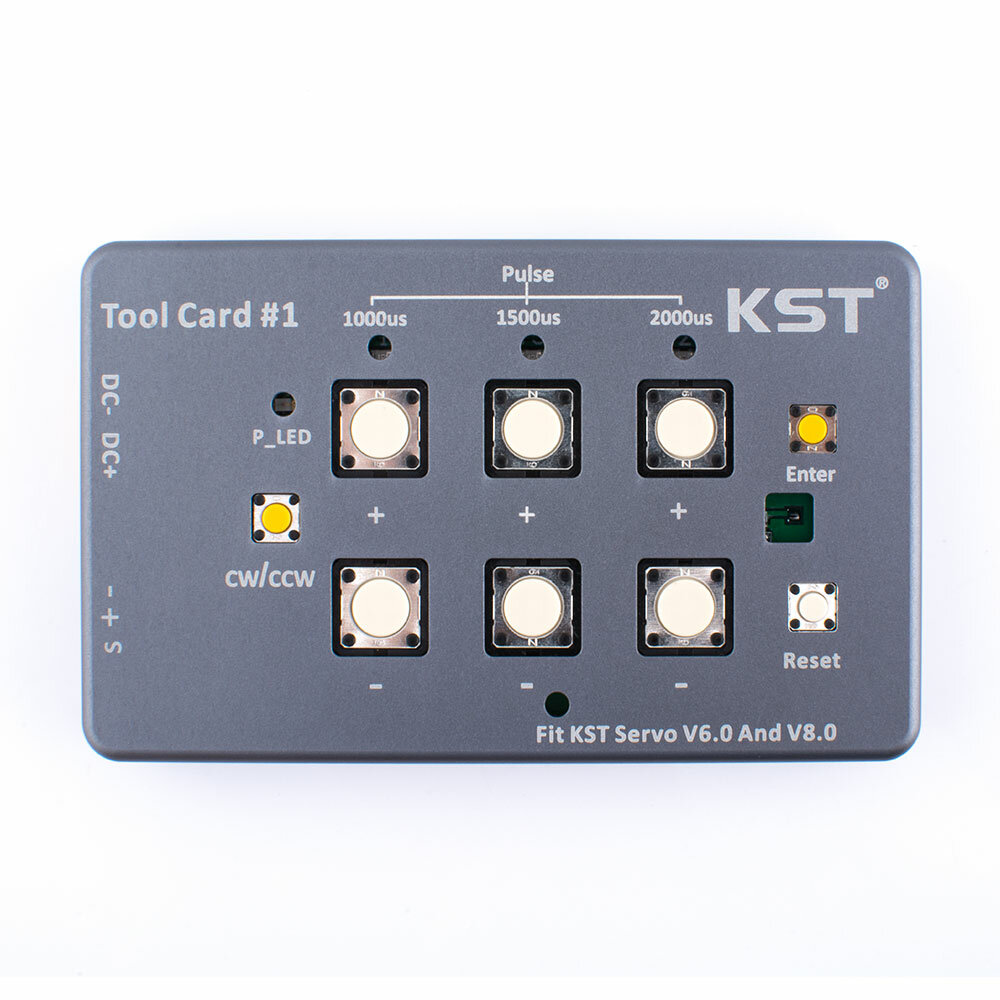 Image of KST Servo Programming Tool Card for KST Servo V60 And V80