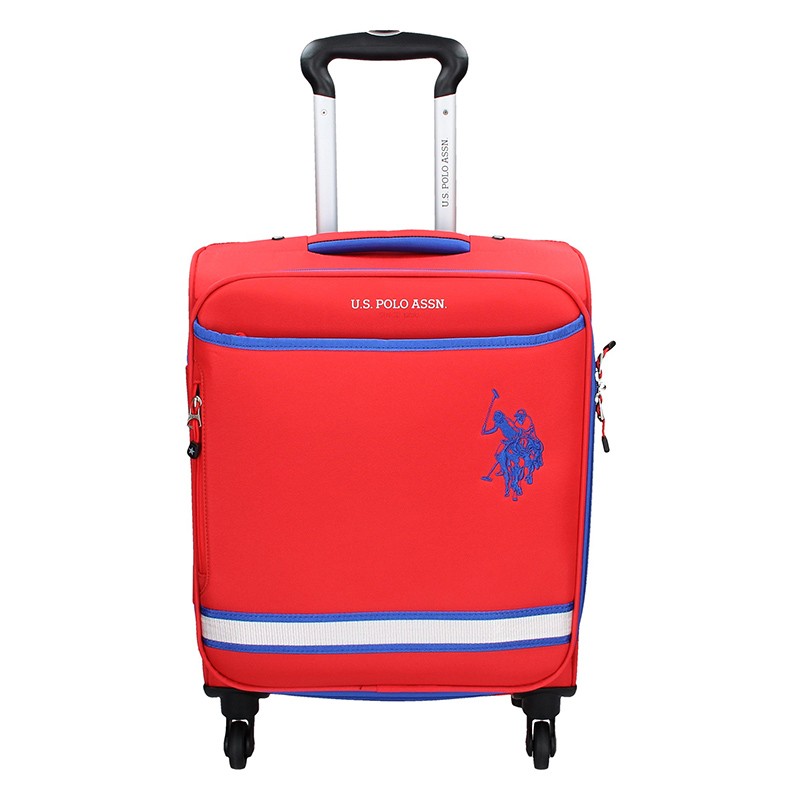 Image of Kabinový cestovní kufr US POLO ASSN Boston - červená SK
