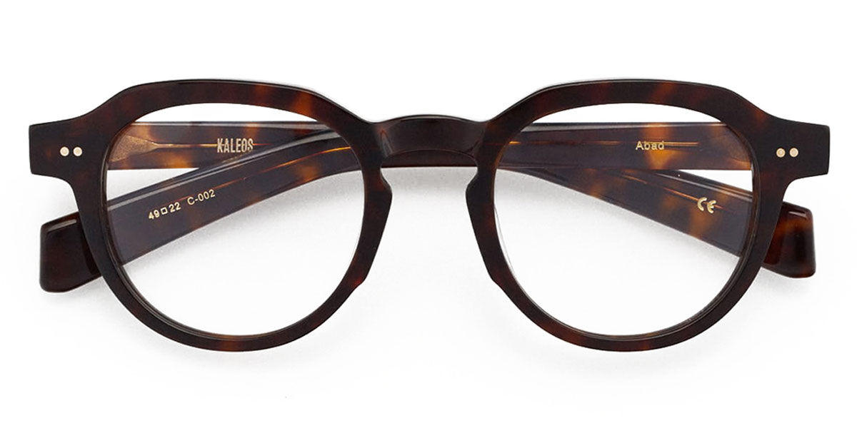 Image of Kaleos Abad C2 Óculos de Grau Tortoiseshell Masculino PRT