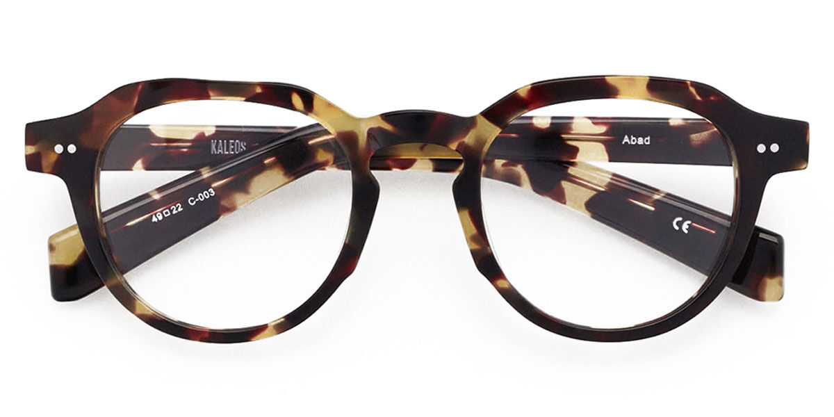 Image of Kaleos Abad C3 Óculos de Grau Tortoiseshell Masculino BRLPT