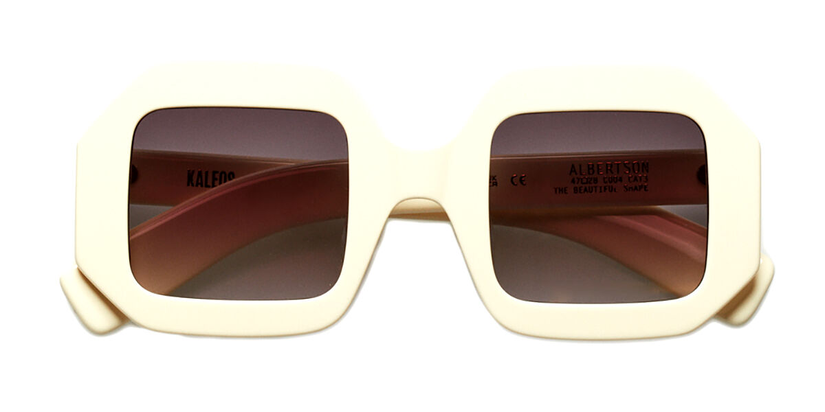 Image of Kaleos Albertson C4 47 Lunettes De Soleil Homme Blanches FR