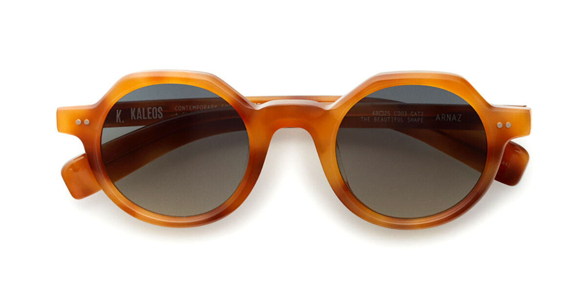 Image of Kaleos Arnaz C3 Óculos de Sol Tortoiseshell Masculino PRT