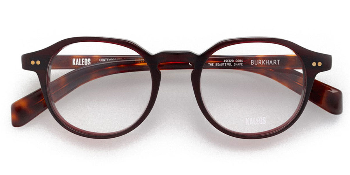 Image of Kaleos Burkhart C4 Óculos de Grau Tortoiseshell Masculino BRLPT