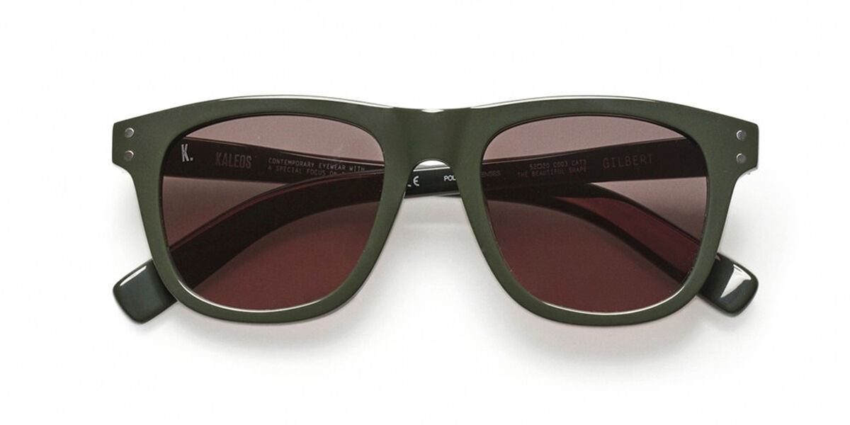 Image of Kaleos Gilbert Polarized C3 Óculos de Sol Verdes Masculino PRT