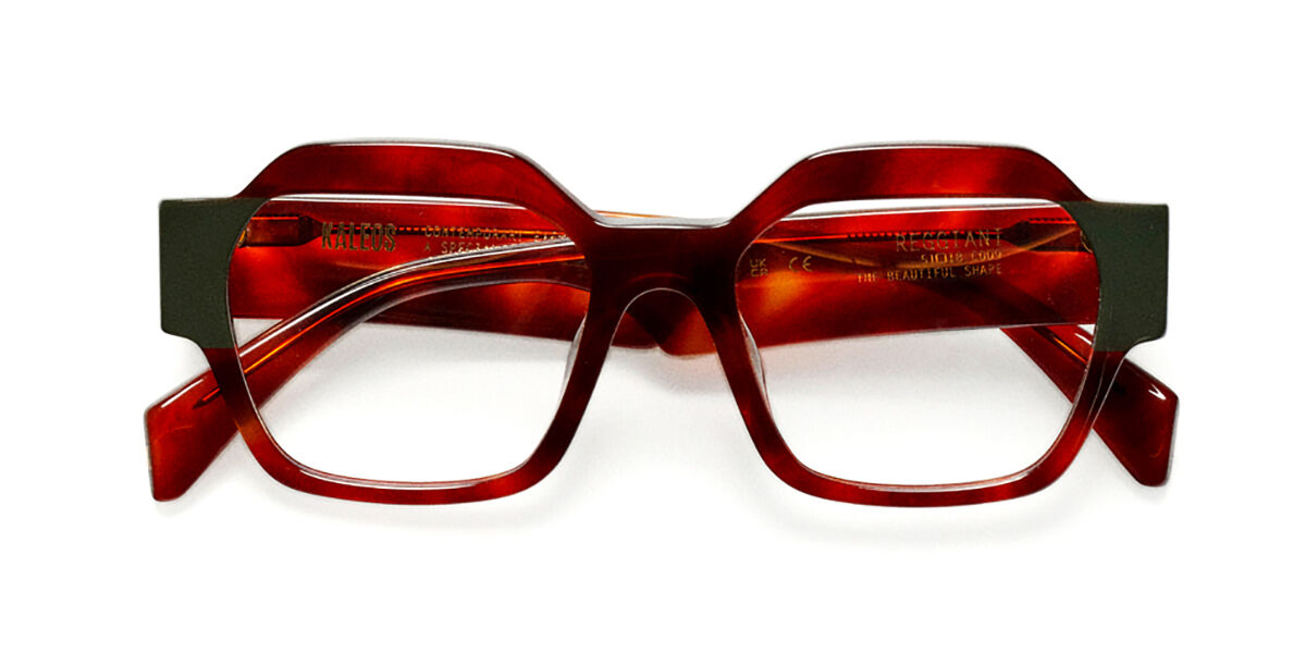 Image of Kaleos Reggiani C9 Óculos de Grau Tortoiseshell Feminino BRLPT