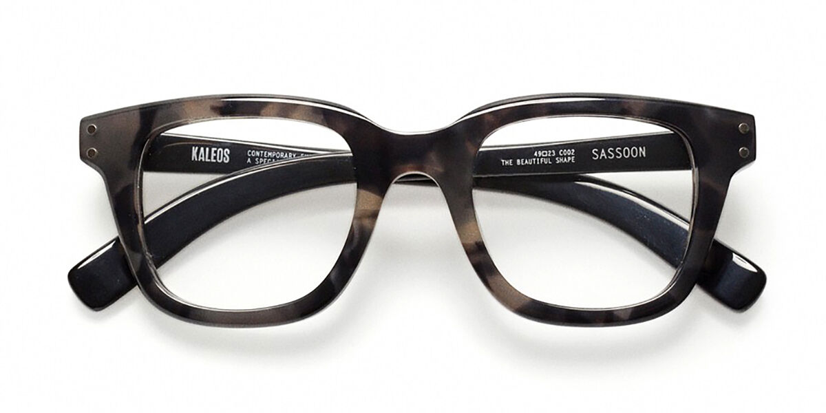 Image of Kaleos Sassoon C2 Óculos de Grau Tortoiseshell Masculino PRT