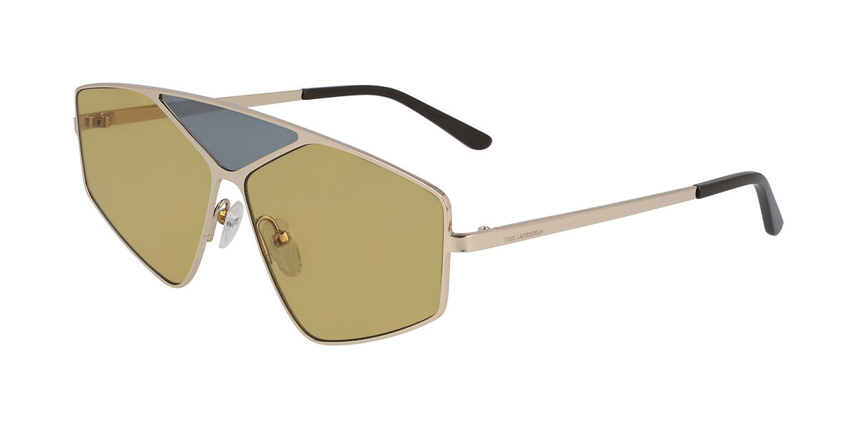 Image of Karl Lagerfeld KL 311S 718 Óculos de Sol Dourados Masculino PRT