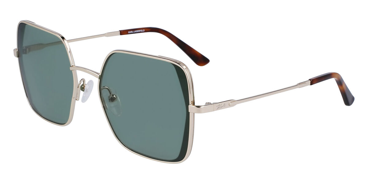 Image of Karl Lagerfeld KL 340S 711 Óculos de Sol Dourados Masculino PRT