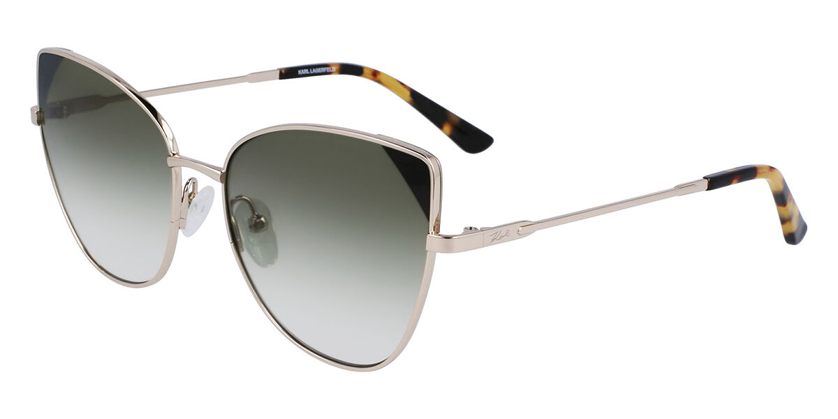 Image of Karl Lagerfeld KL 341S 711 Óculos de Sol Feminino Dourados BRLPT