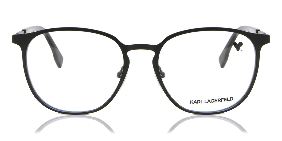 Image of Karl Lagerfeld KL 342 001 Óculos de Grau Pretos Masculino BRLPT