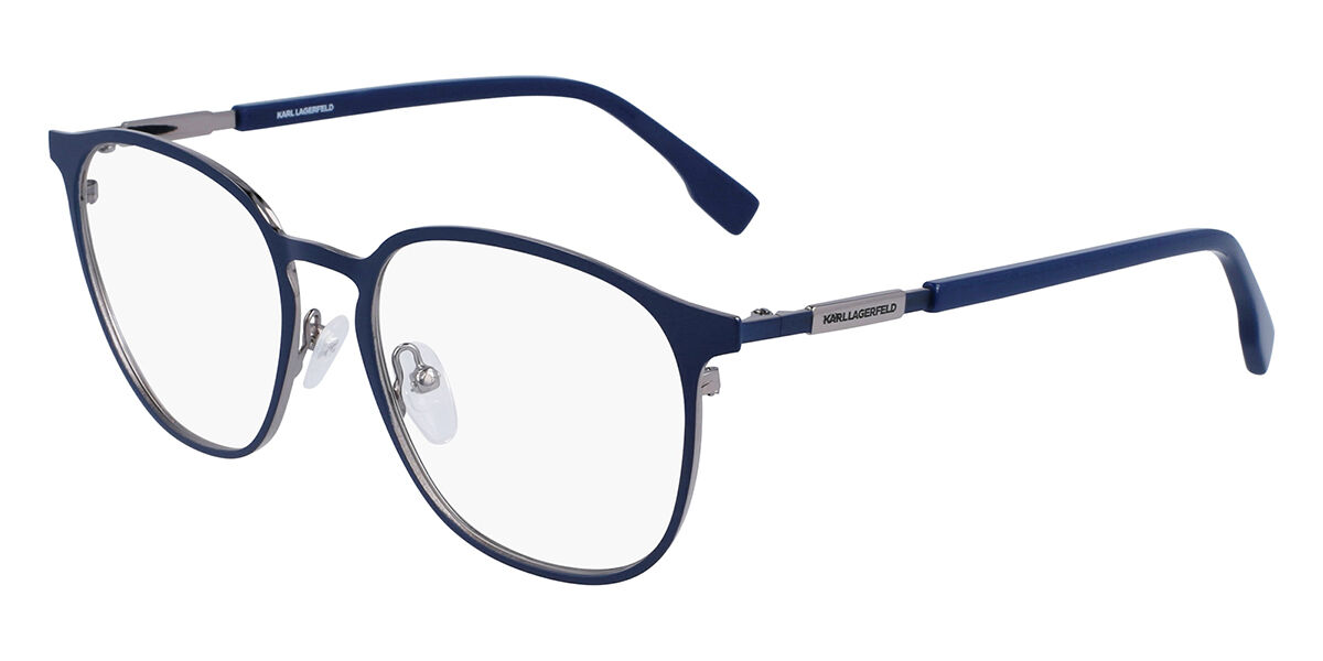 Image of Karl Lagerfeld KL 342 400 Óculos de Grau Azuis Masculino PRT