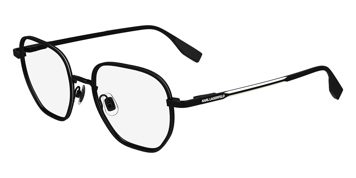 Image of Karl Lagerfeld KL 351 002 Óculos de Grau Pretos Masculino BRLPT