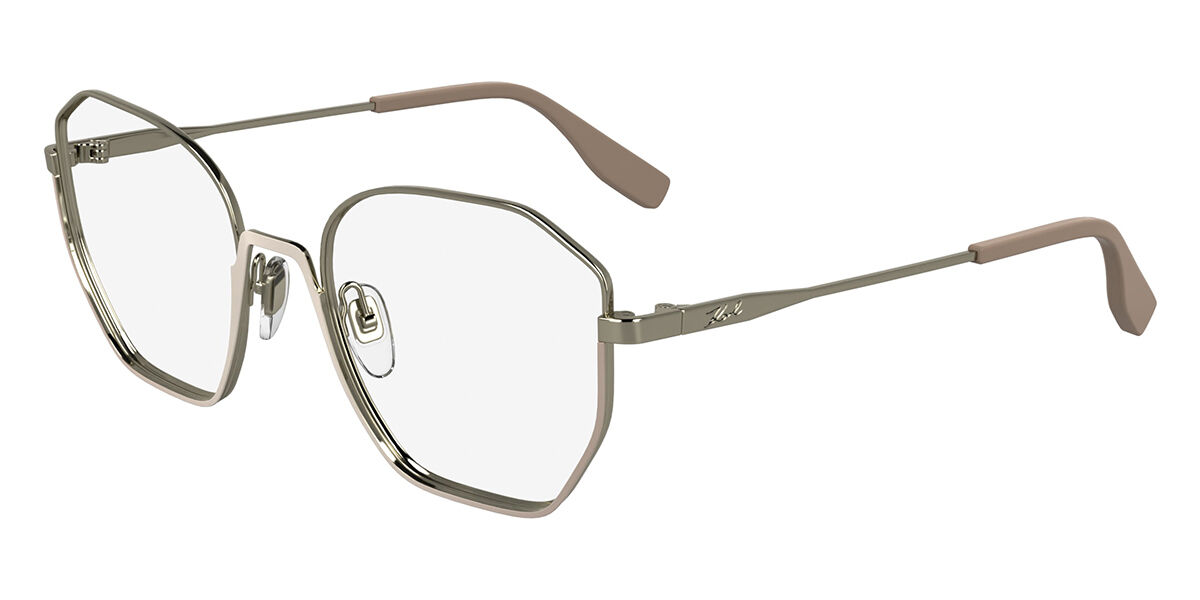 Image of Karl Lagerfeld KL 356 264 Óculos de Grau Dourados Feminino PRT