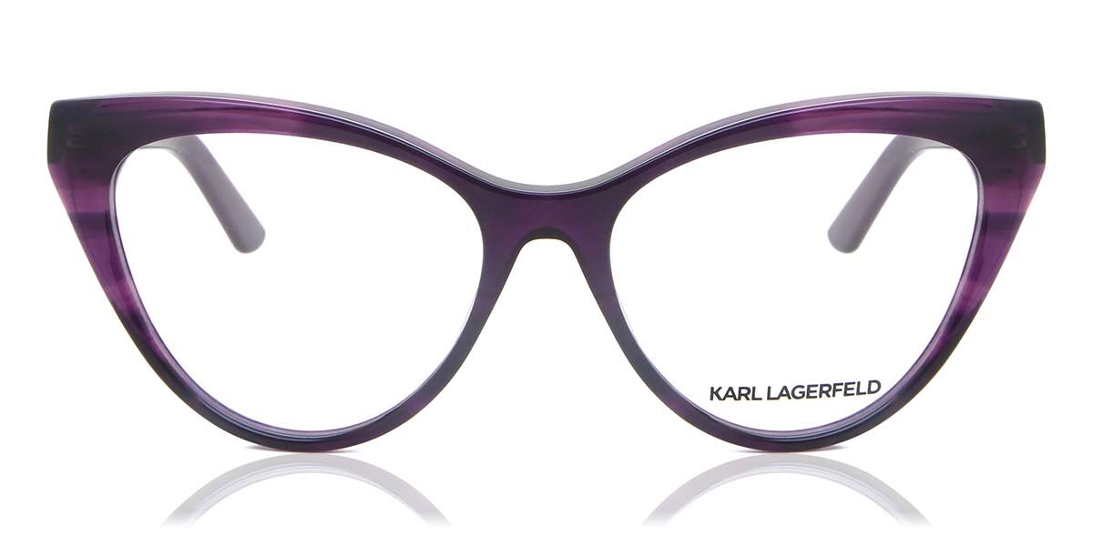 Image of Karl Lagerfeld KL 6028 151 53 Lunettes De Vue Femme Purple (Seulement Monture) FR