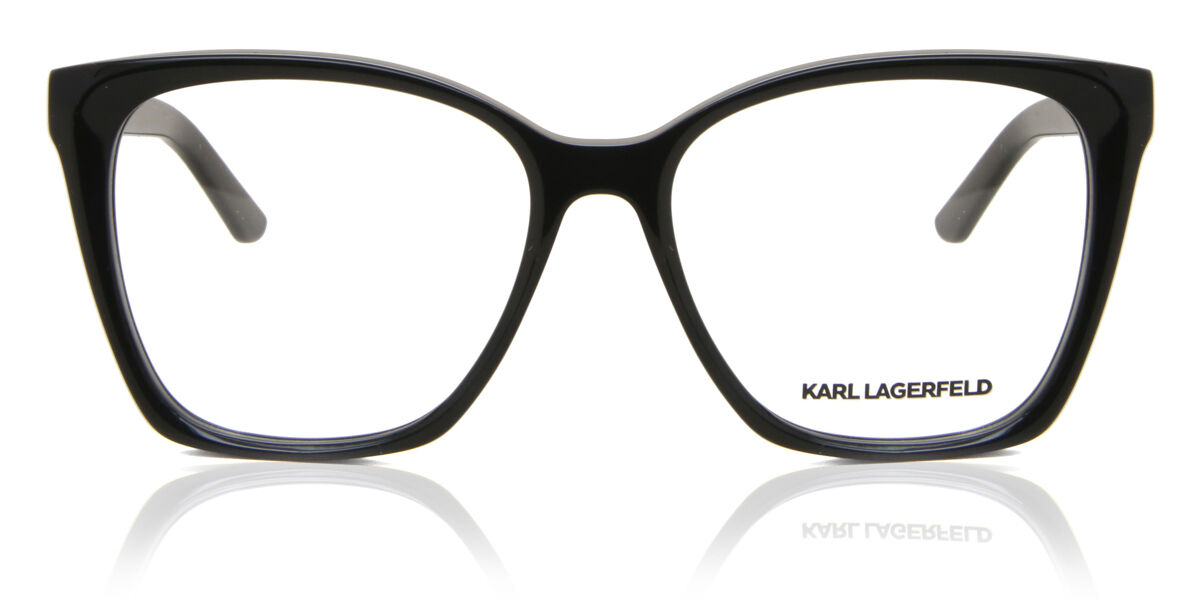 Image of Karl Lagerfeld KL 6050 001 54 Czarne Damskie Okulary Korekcyjne PL