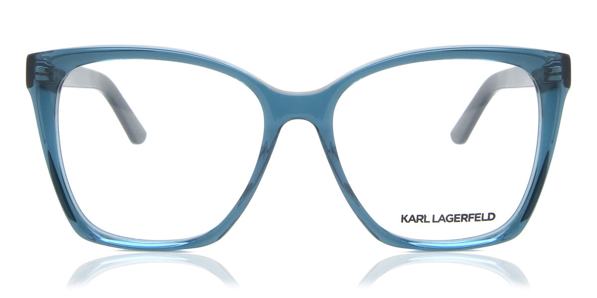 Image of Karl Lagerfeld KL 6050 425 54 Niebieskie Damskie Okulary Korekcyjne PL