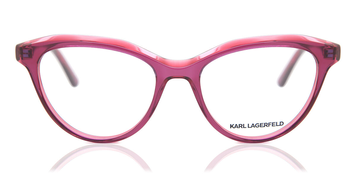 Image of Karl Lagerfeld KL 6052 513 53 Lunettes De Vue Femme Roses (Seulement Monture) FR