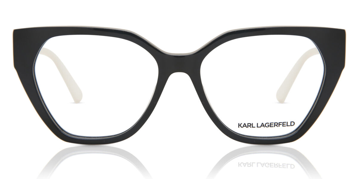 Image of Karl Lagerfeld KL 6053 004 54 Lunettes De Vue Femme Noires (Seulement Monture) FR