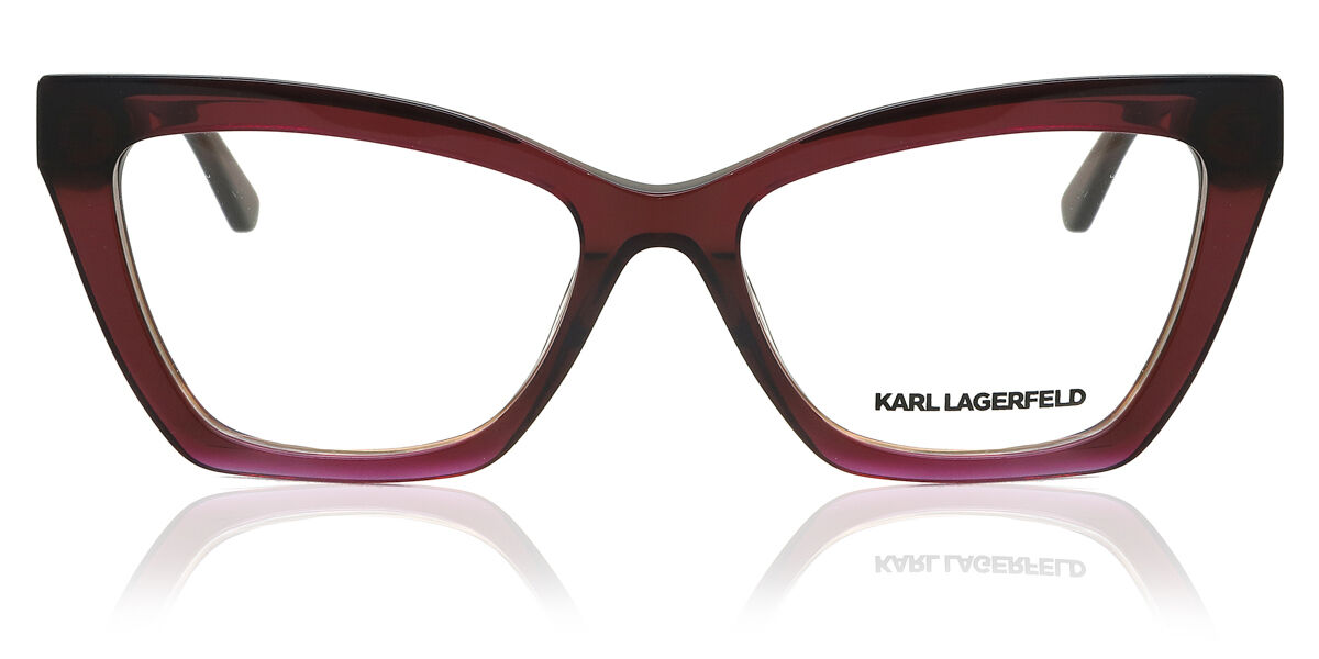 Image of Karl Lagerfeld KL 6063 603 Óculos de Grau Vinho Masculino BRLPT