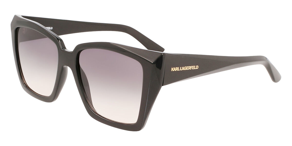 Image of Karl Lagerfeld KL 6072S 001 Óculos de Sol Pretos Masculino PRT