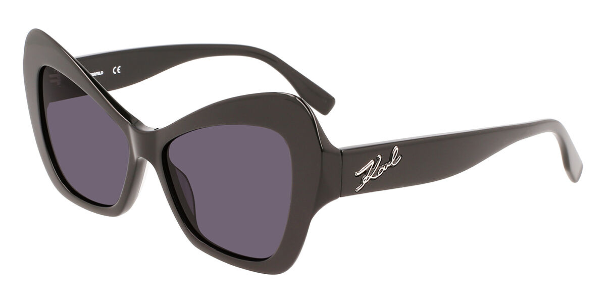 Image of Karl Lagerfeld KL 6076S 001 Óculos de Sol Pretos Masculino PRT