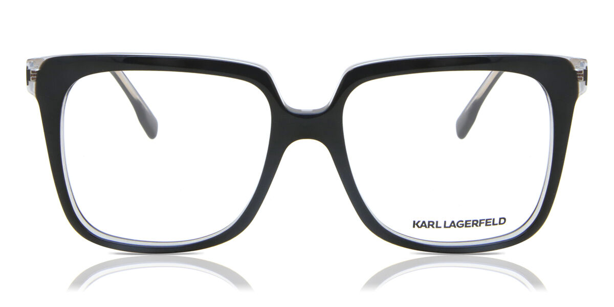 Image of Karl Lagerfeld KL 6077 005 55 Lunettes De Vue Homme Transparentes (Seulement Monture) FR